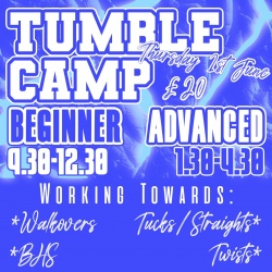 Half term Tumble Camp